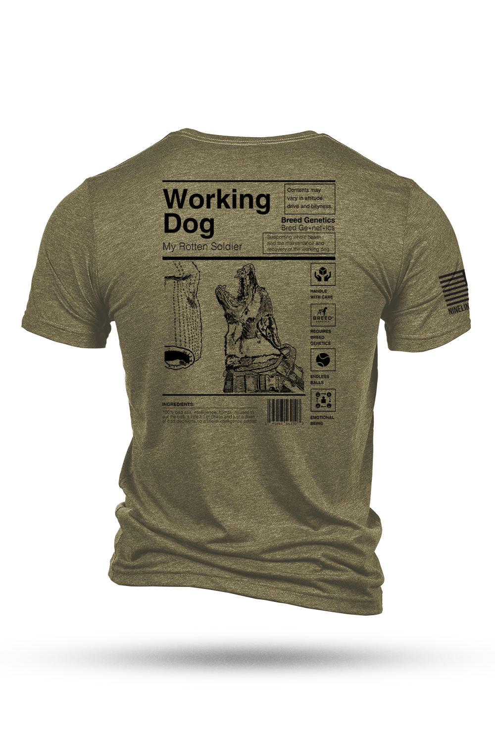 Working Dog Tri Blend T